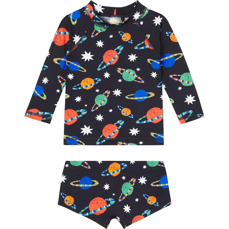 Fábula Baby Planetonico rashguard top and bottoms set