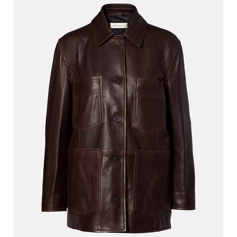 Nour Hammour Leather jacket