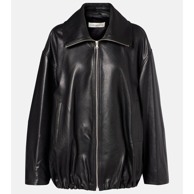 Nour Hammour Elisse leather jacket