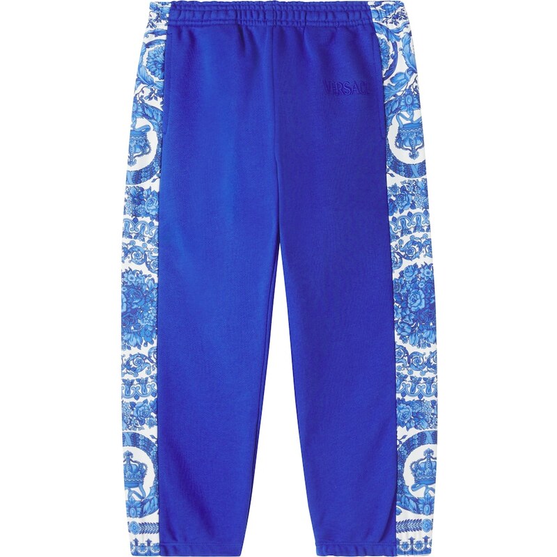 Versace Kids Barocco cotton sweatpants