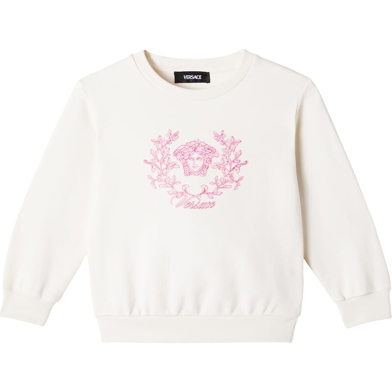 Versace Kids Medusa cotton jersey sweater