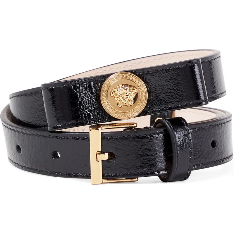 Versace Kids La Medusa leather belt