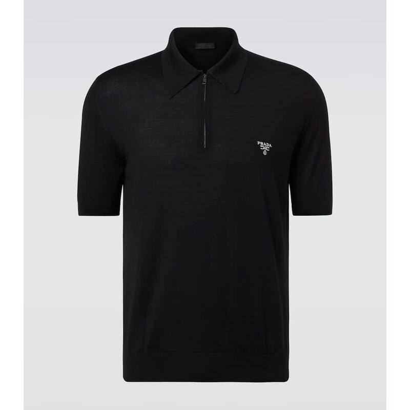 Prada Virgin wool polo shirt