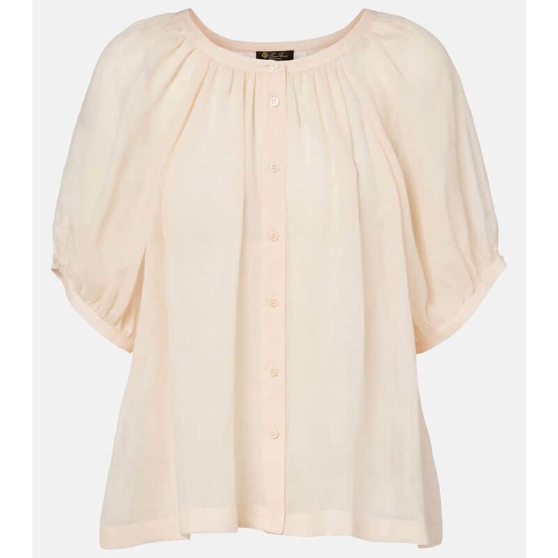 Loro Piana Gritt ramie blouse