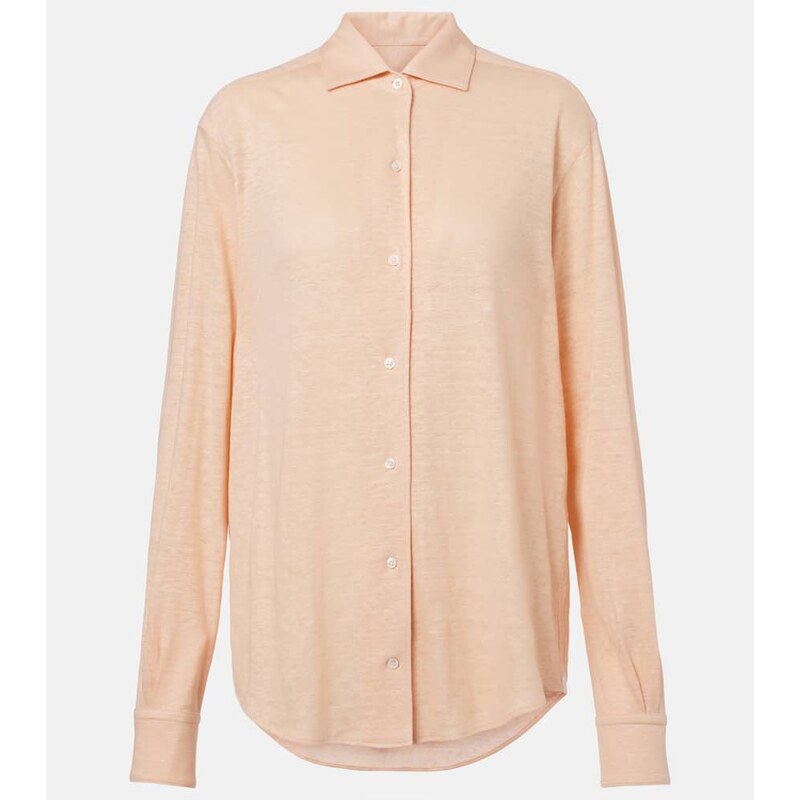 Loro Piana AndrÃ linen jersey shirt