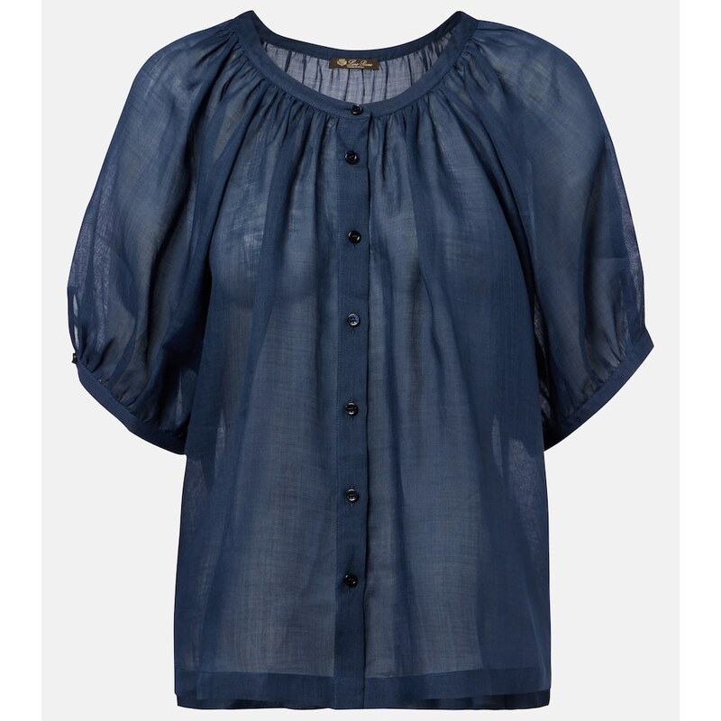 Loro Piana Gritt ramie shirt