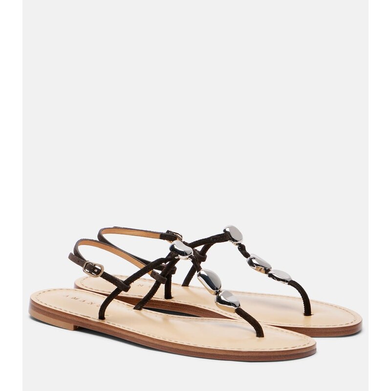 Amanu Nairobi suede sandals