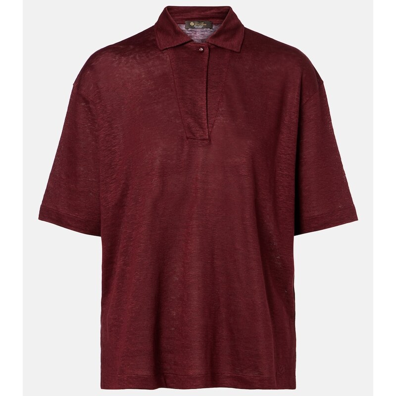 Loro Piana Gargano linen polo shirt