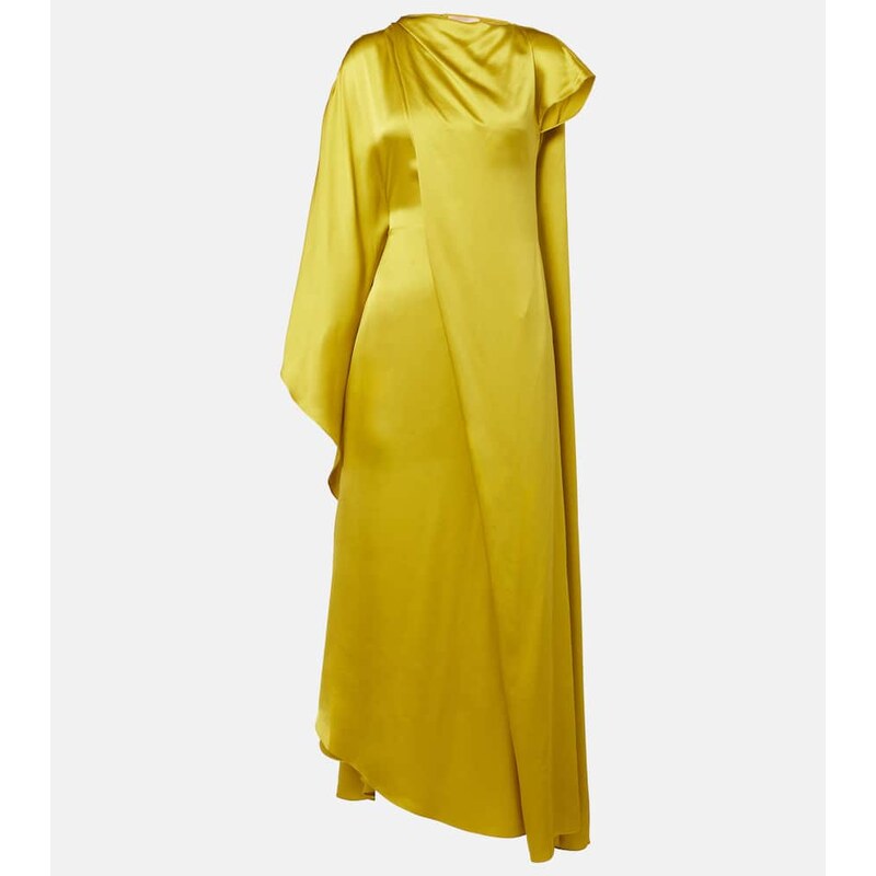 Roksanda Hiba caped silk gown