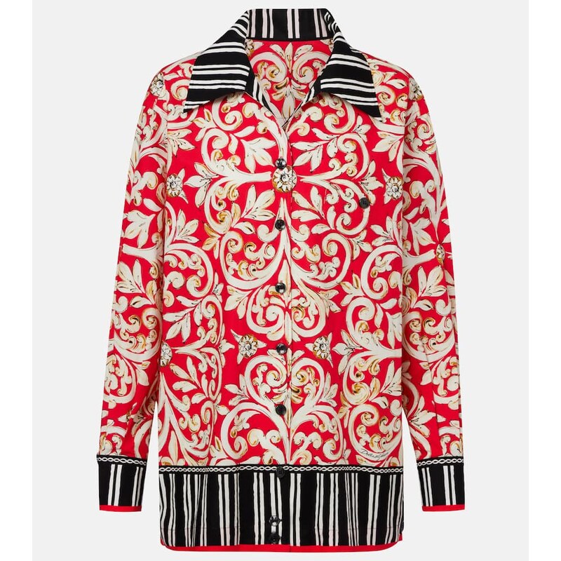 Dolce&Gabbana Printed cotton shirt