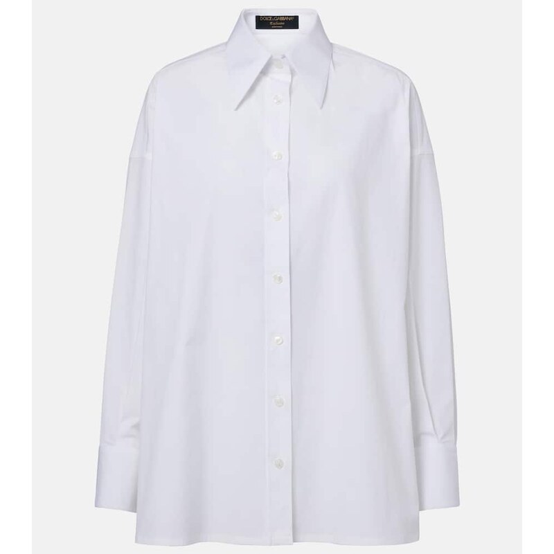 Dolce&Gabbana Oversized cotton-blend shirt