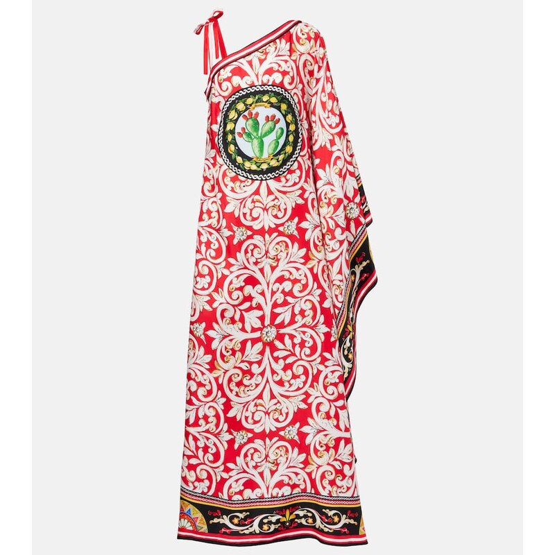 Dolce&Gabbana Taormina printed silk kaftan