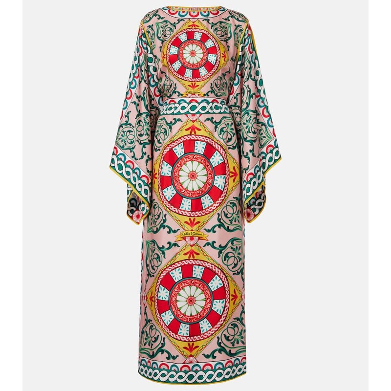 Dolce&Gabbana Printed silk gown