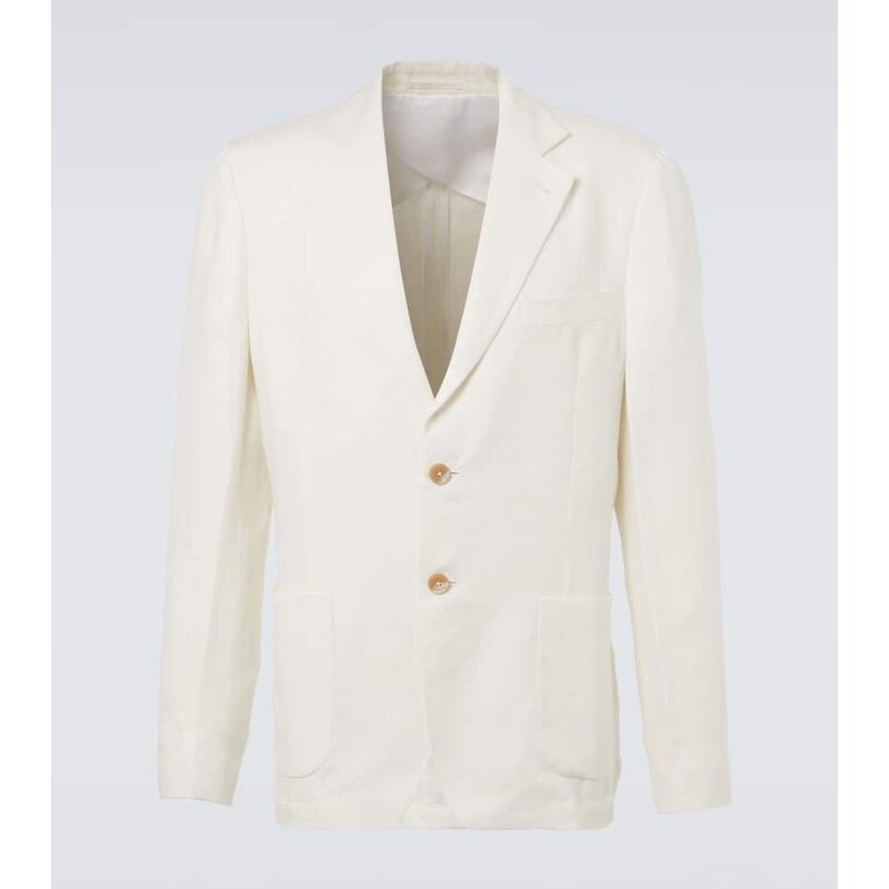 Frescobol Carioca Paulo linen blazer