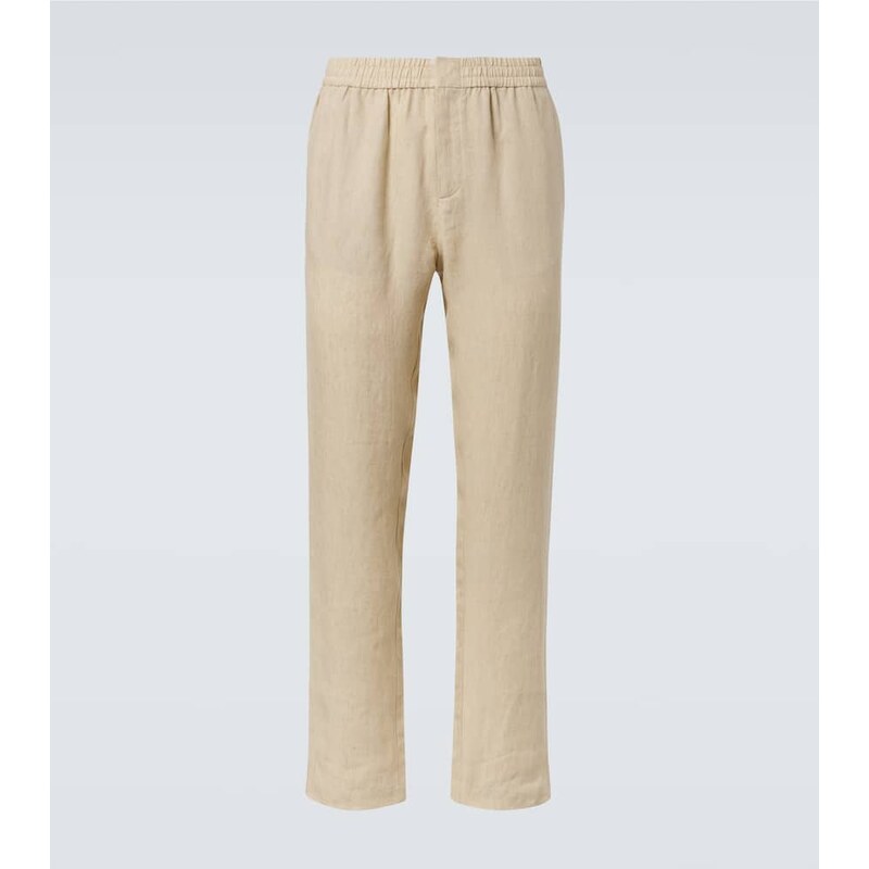 Sunspel Linen straight pants