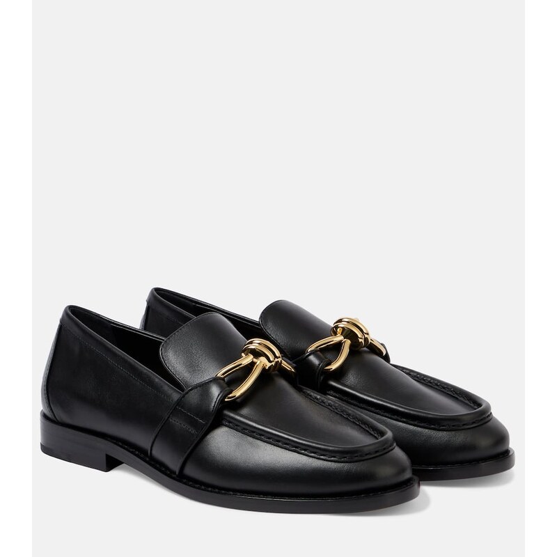 Bottega Veneta Astaire Knot leather loafers