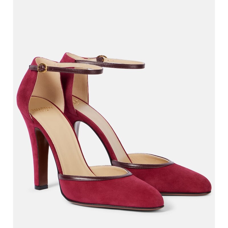 Valentino Garavani Hi Dolly 105 suede pumps