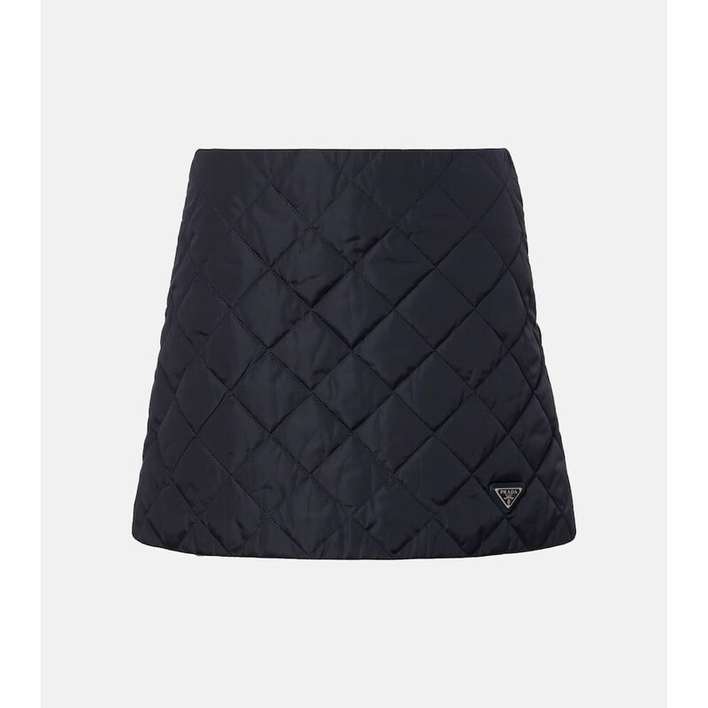 Prada Re-Nylon quilted miniskirt