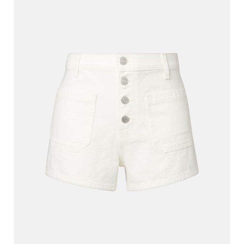 Nili Lotan Harley high-rise denim shorts