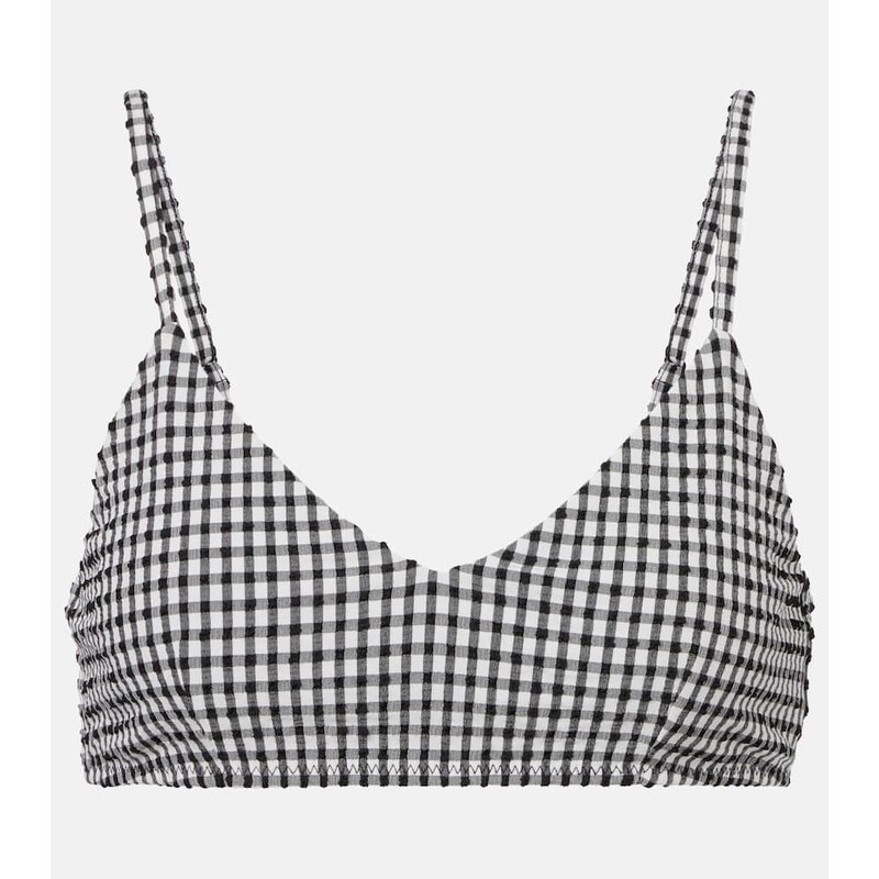 Róhe Gingham bralette