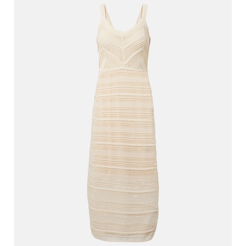 Zimmermann Lucky knitted midi dress