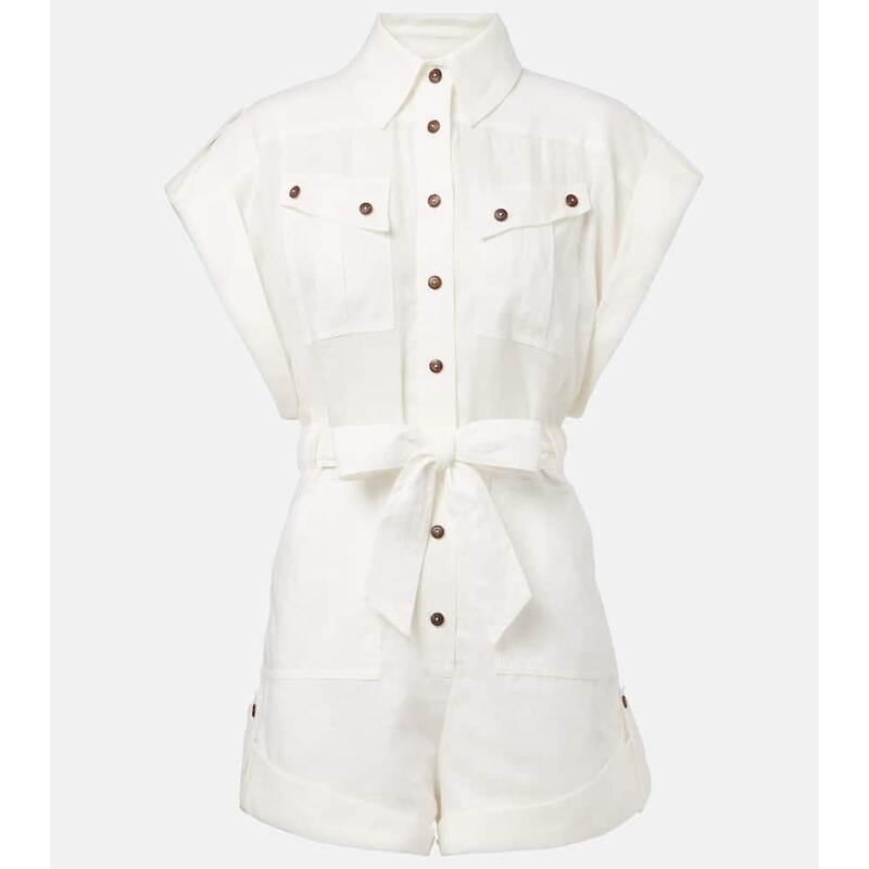 Zimmermann Linen playsuit