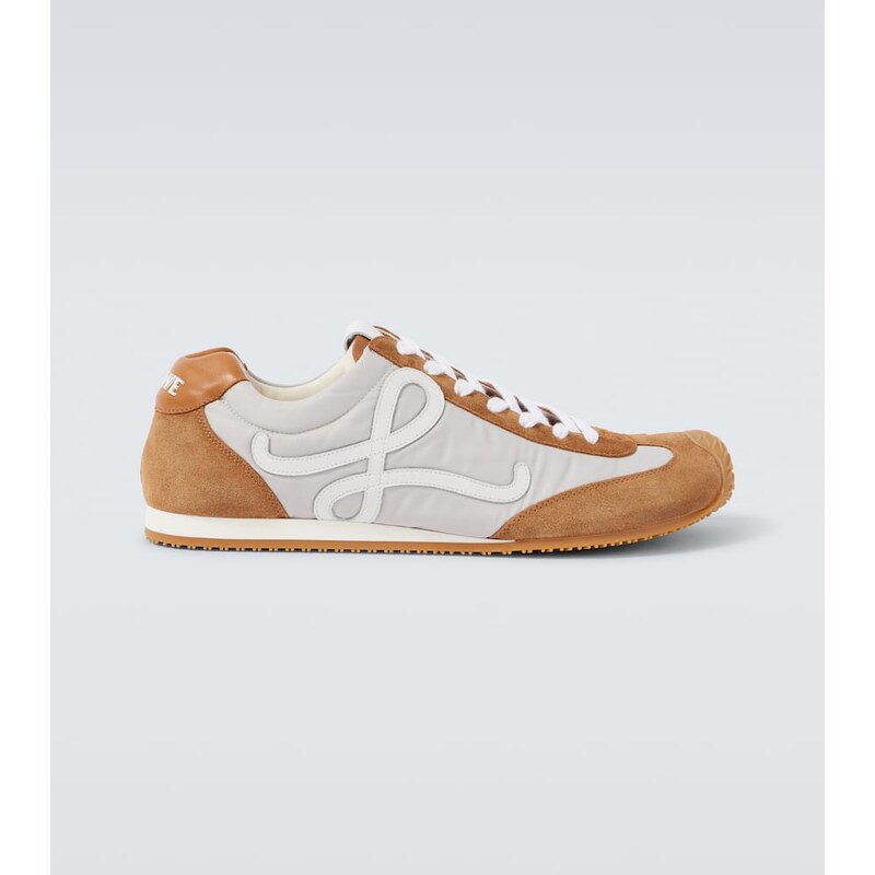 Loewe Ballet Runner 2.0 suede-trimmed sneakers
