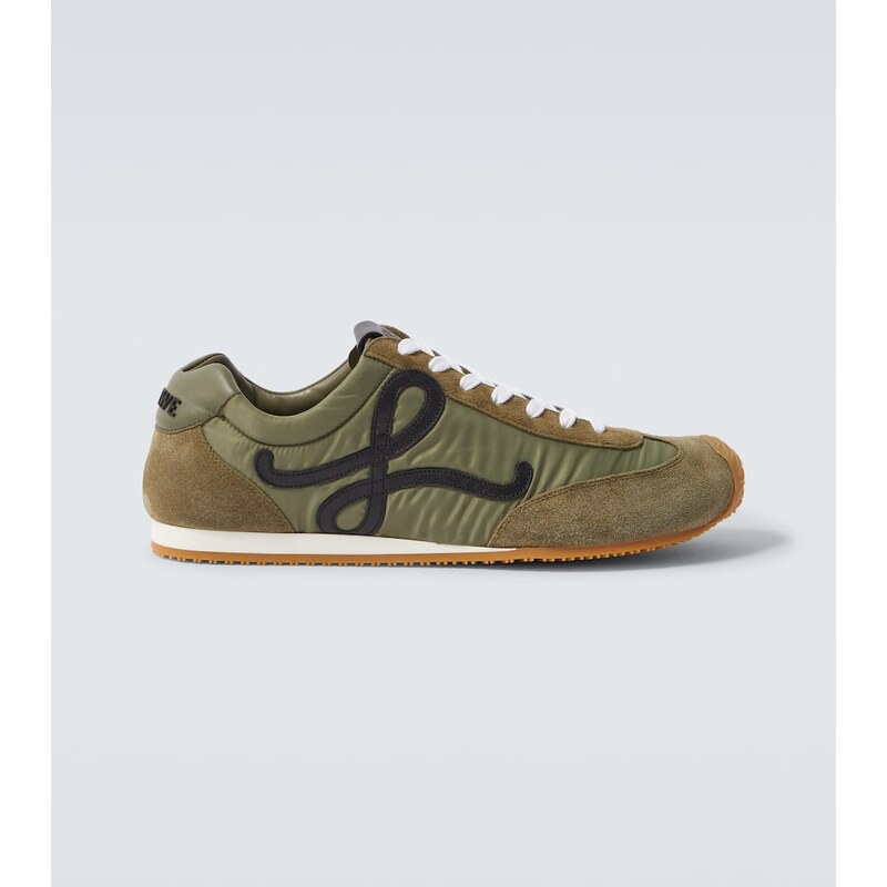 Loewe Ballet Runner 2.0 suede-trimmed sneakers