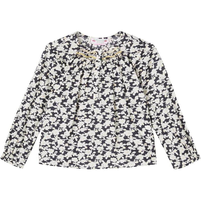 Bonpoint Biancarosa floral cotton shirt