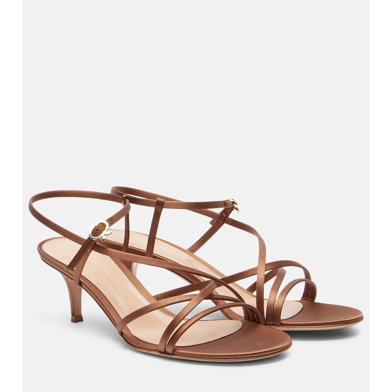 Gianvito Rossi Satin sandals