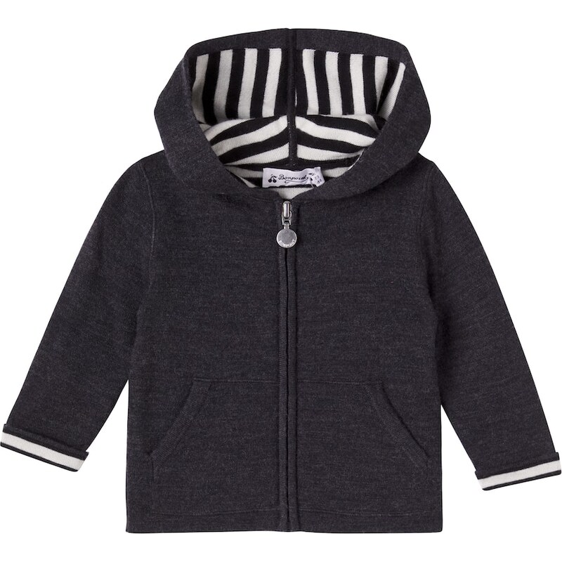 Bonpoint Baby Alexandros wool zip-up sweater