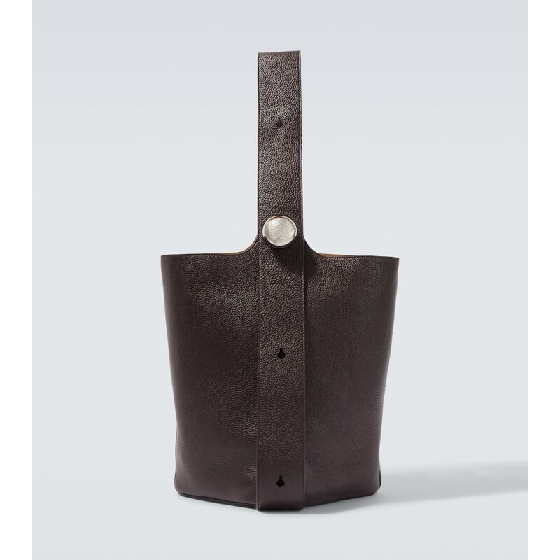 Loewe Pebble Large leather bucket bag