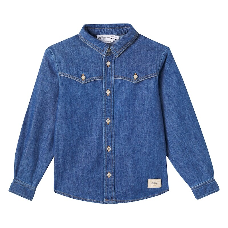 Bonpoint Jared denim shirt