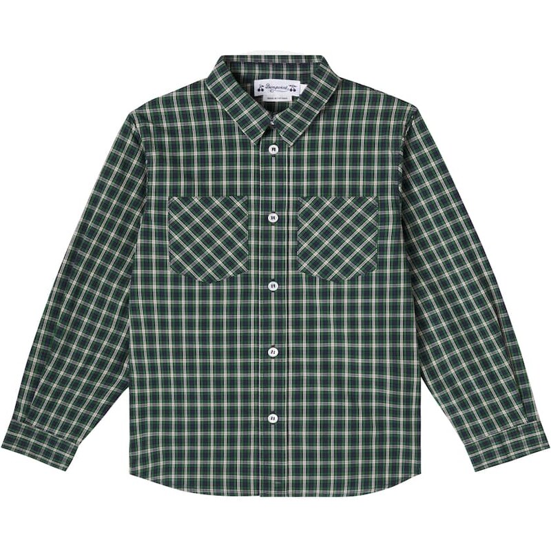 Bonpoint Checked cotton shirt