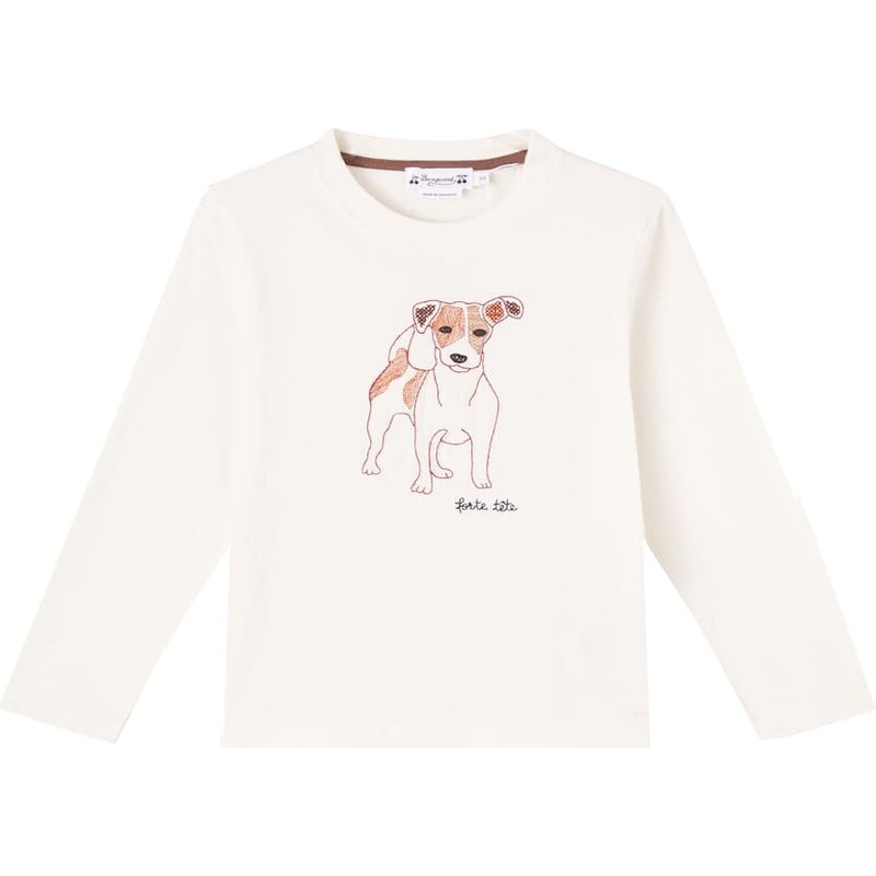 Bonpoint Tadda embroidered cotton jersey T-shirt