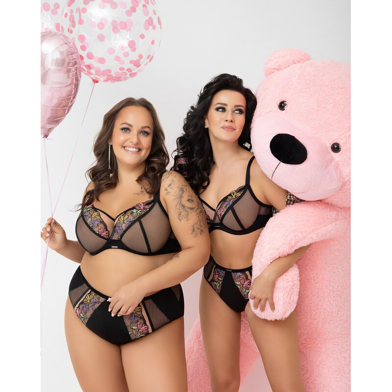 Gorsenia G002 Měkká podprsenka Lilu 115639584