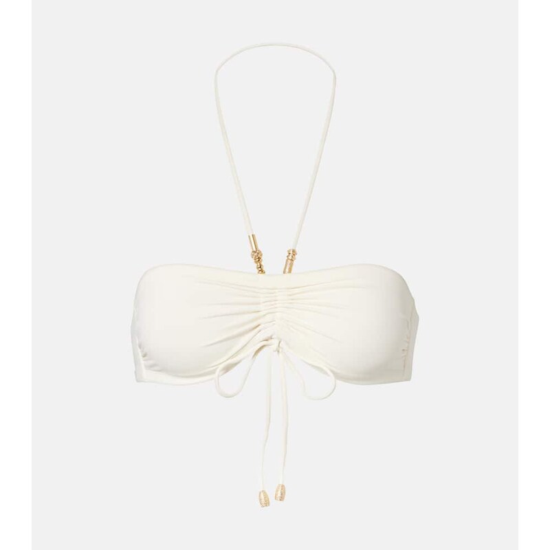 Eres Melia gathered bandeau bikini top