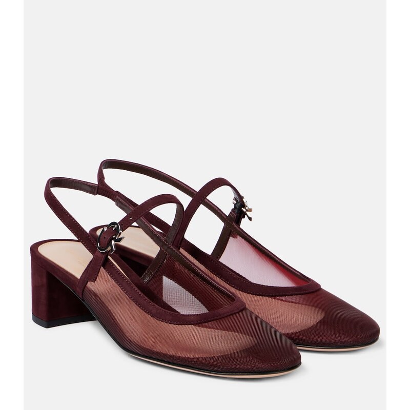 Gianvito Rossi Francoise 45 slingback Mary Jane pumps