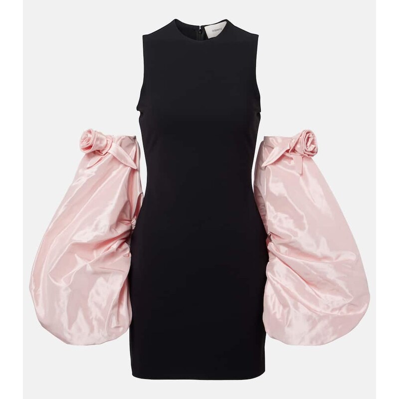 Coperni Floral-appliquÃ minidress