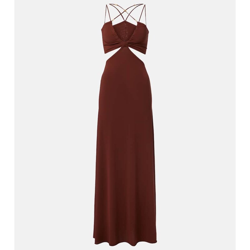 Eres Saba cutout jersey maxi dress