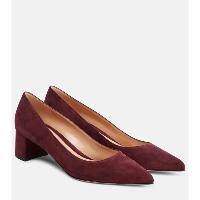 Gianvito Rossi Piper 45 suede pumps