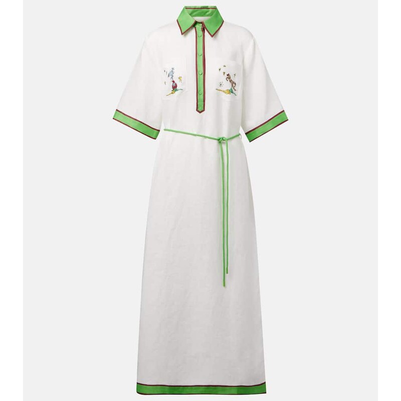 Alemais AlÃmais Play linen polo dress