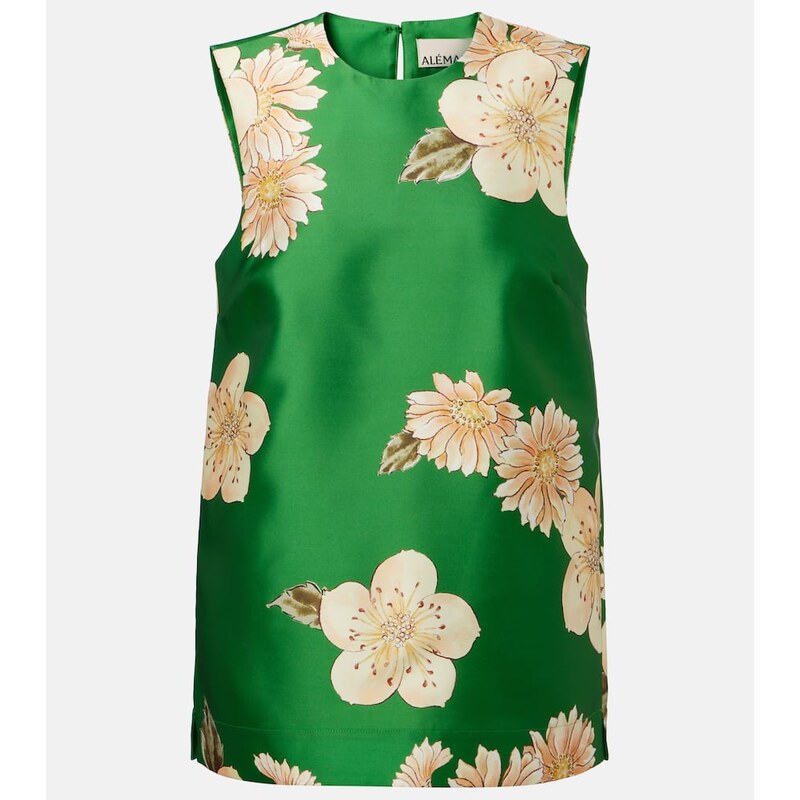 Alemais AlÃmais Sage floral top
