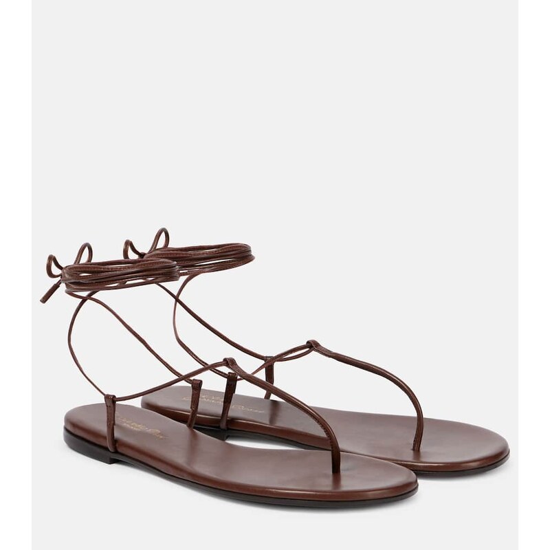 Gianvito Rossi Gwyneth leather sandals
