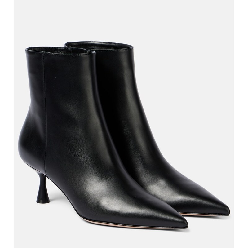 Gianvito Rossi Murray leather ankle boots