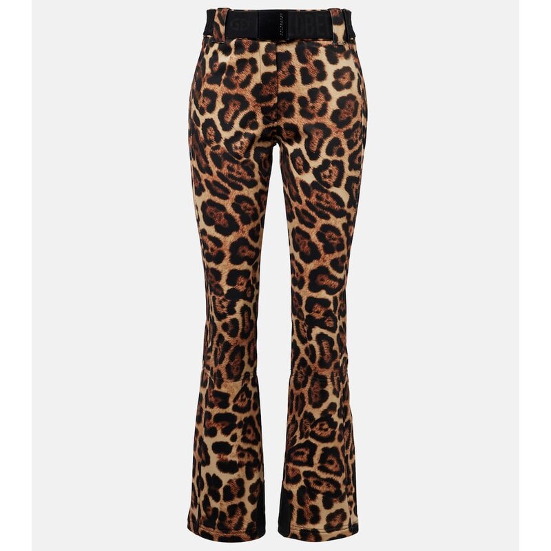 Goldbergh Minou leopard-print ski pants