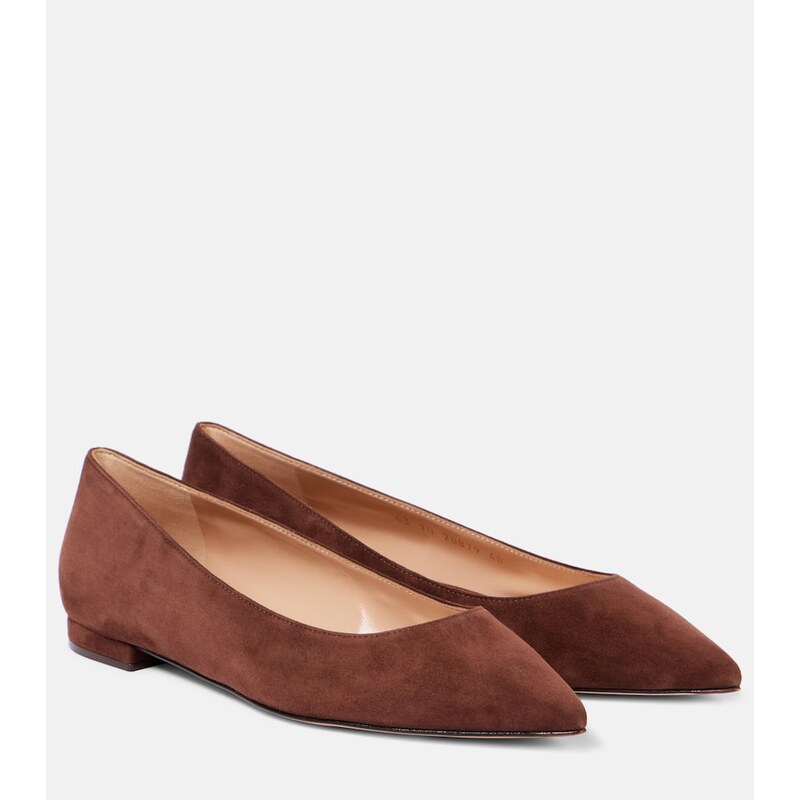 Gianvito Rossi Gianvito suede ballet flats