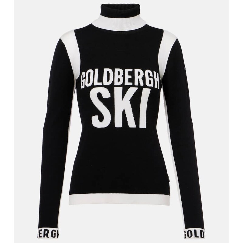 Goldbergh Noemi intarsia turtleneck sweater