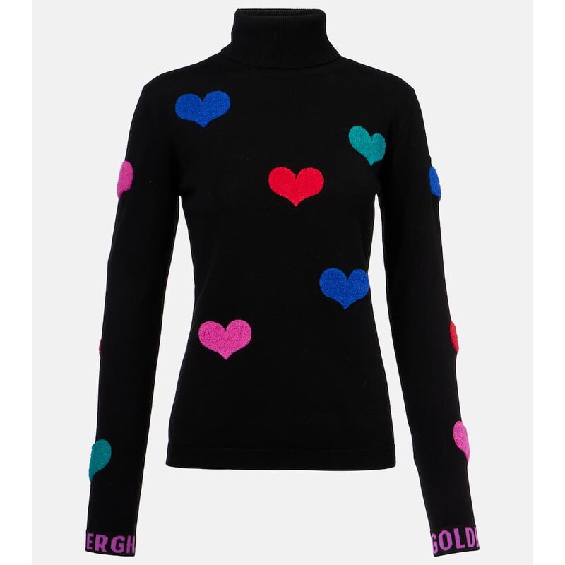 Goldbergh Bacio embellished turtleneck sweater