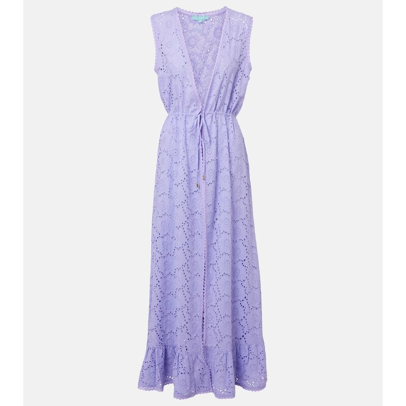 Melissa Odabash Tessa cotton lace beach cover-up